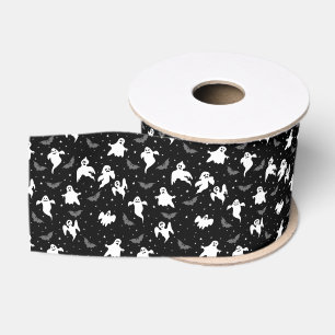 Ruban Gros-grain Ruban Grosgrain Ghost Halloween