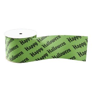 Ruban Gros-grain Ruban Halloween Grosgrain