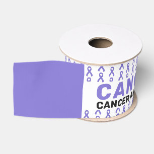 Ruban Gros-grain Ruban Motif de sensibilisation au cancer