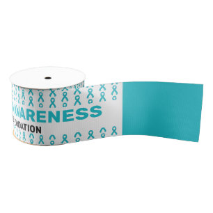 Ruban Gros-grain Ruban Motif de sensibilisation Dysautonomia