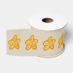 Ruban Gros-grain Sandy Cream Princess Fleurs Anniversaire