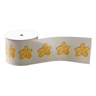 Ruban Gros-grain Sandy Cream Princess Fleurs Anniversaire