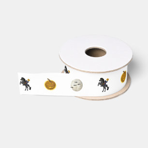 Ruban Gros-grain Sleepy Hollow Horseman Éffrayant Halloween