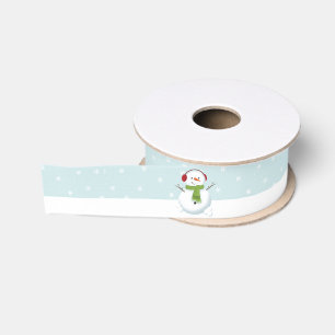 Ruban Gros-grain Snowman Holiday Cheval