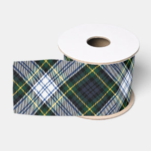 Ruban Gros-grain Tartan à carreaux classique rustique Gordon