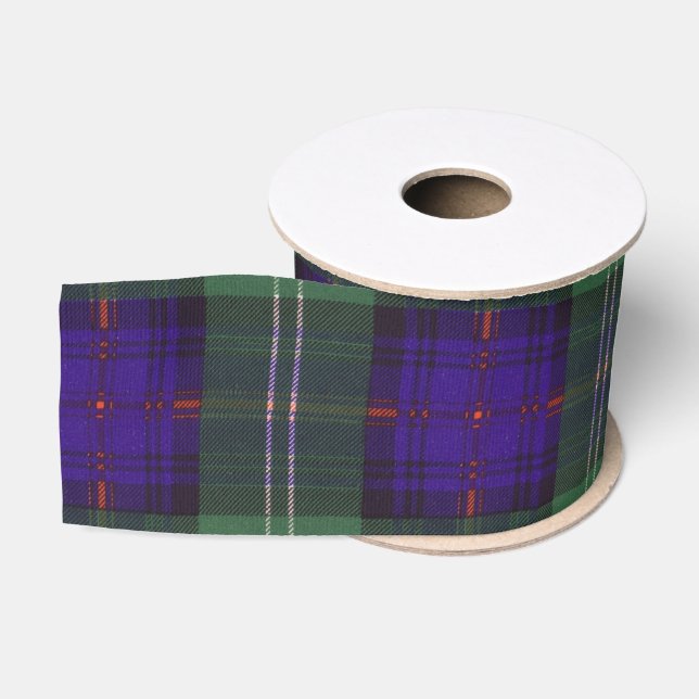 Ruban Gros-grain Tartan écossais de kilt de plaid de clan de (Bobine)