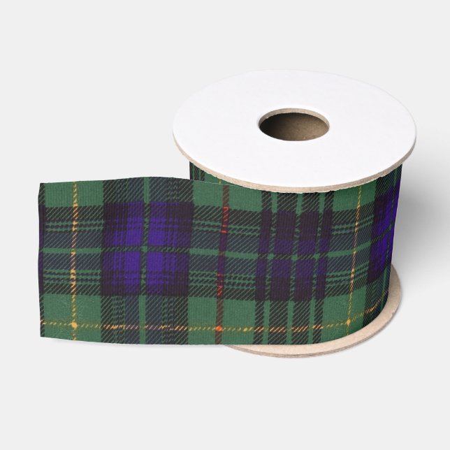Ruban Gros-grain Tartan écossais de kilt de plaid de clan de (Bobine)