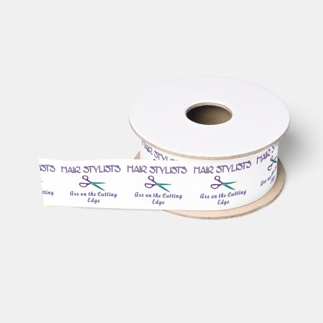Ruban Gros-grain Tranchant de coiffeur (Bobine)