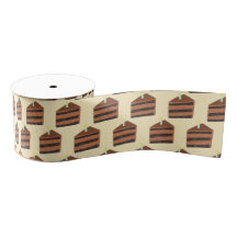 Tranches de gâteau au chocolat