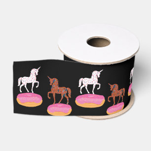 Ruban Gros-grain Unicornes
