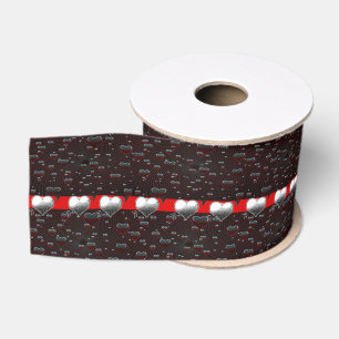 Ruban Gros-grain véntines de ruban décoratif amour