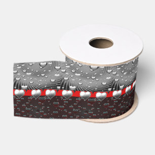 Ruban Gros-grain véntines de ruban décoratif amour