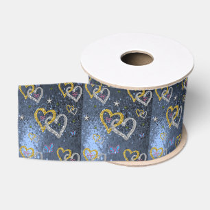Ruban Gros-grain véntines de ruban décoratif amour