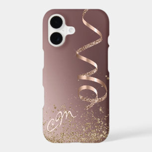 Ruban Pailleté Rose Gold Confettis Brillants