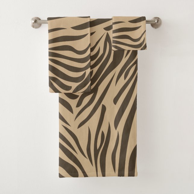 Ruban satiné Brown Zebra (En situation)