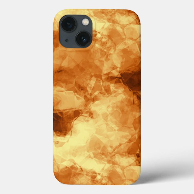 Rubbed Gold Foil Design Case-Mate iPhone Case (Back)