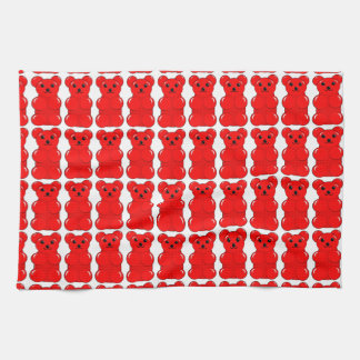 rubber bear kitchen towel