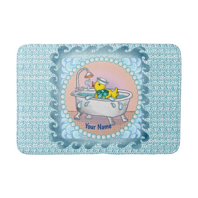 Rubber Duck bath mat (Front)