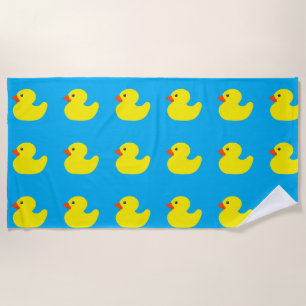 Rubber Duck Beach Towel
