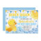 Rubber Duck Birthday Party Invitation Invite
