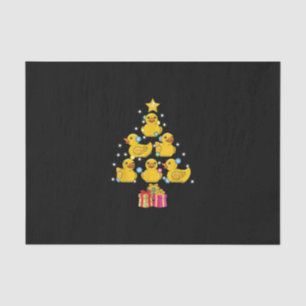 Rubber Duck Christmas Tree Duckie Quack Christmas Tissue Paper