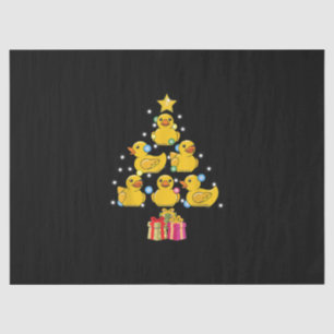 Rubber Duck Christmas Tree Duckie Quack Christmas Tissue Paper