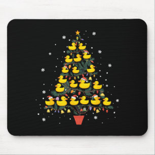 Rubber Duck Christmas Tree  Mouse Pad