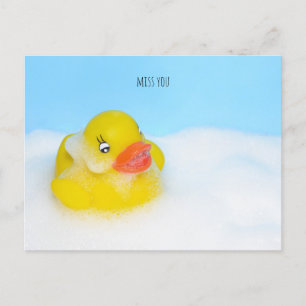 Rubber Duck Custom Postcard