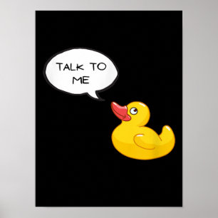 Rubber Duck Debugging Poster