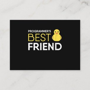 Rubber Duck Debugging Programmers Best Friend Enclosure Card