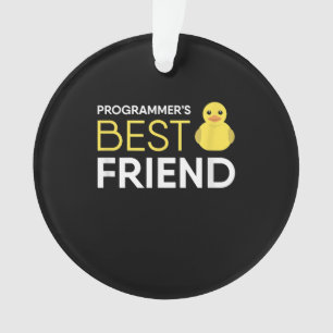 Rubber Duck Debugging Programmers Best Friend Ornament