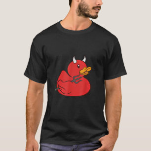 Rubber Duck Devil Rubber Duckie Halloween Costume T-Shirt