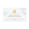 Rubber Duck Diaper Raffle insert card