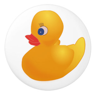 Rubber Duck Ducky Yellow Drawer Cabinet Knob Pull