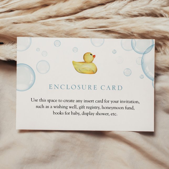 Rubber Duck Enclosure Card (Creator Uploaded)
