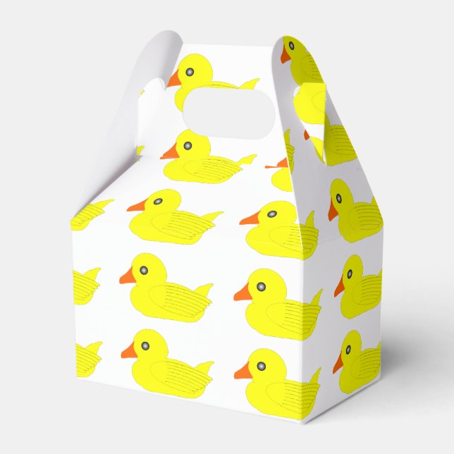 Rubber Duck Favor Box (Front Side)