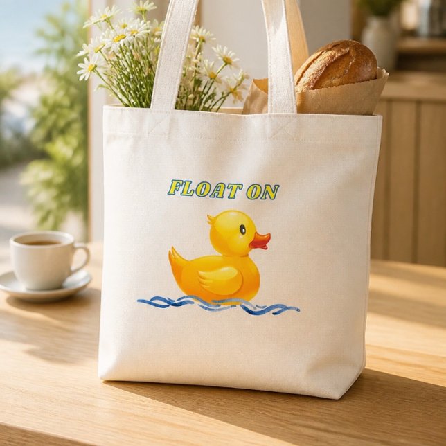 Rubber Duck | Float On Jumbo Tote (Creator Uploaded)