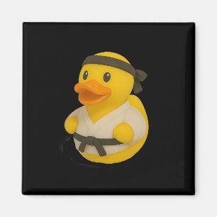 Rubber Duck Karate Ducky Duckie Men Women Kids Magnet