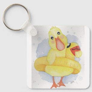 Rubber Duck Keychain