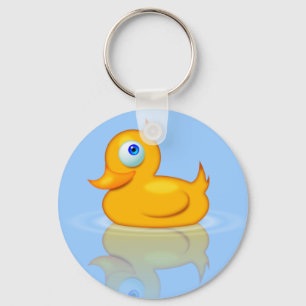 Rubber Duck Keychain