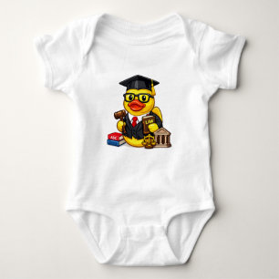 Rubber Duck Lawyer Baby Bodysuit
