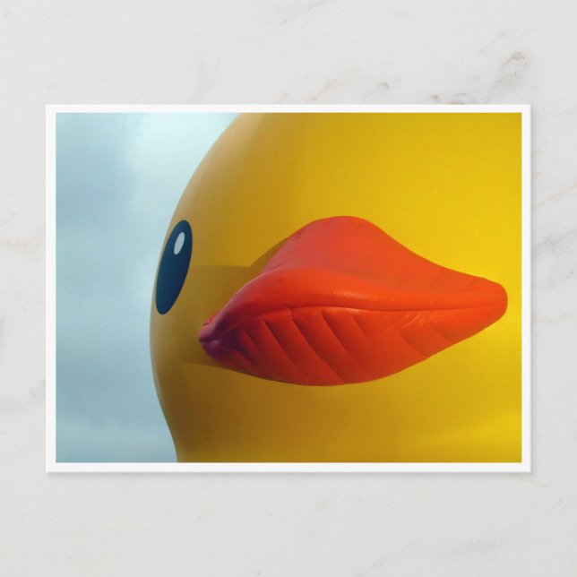 rubber duck lips postcard (Front)