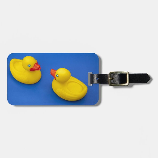 Rubber Duck Luggage Tag (Front Horizontal)