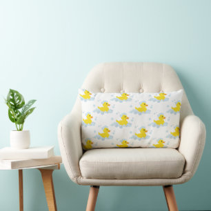 Rubber Duck Lumbar Pillow