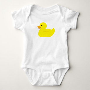 Rubber Duck Painting Baby Bodysuit