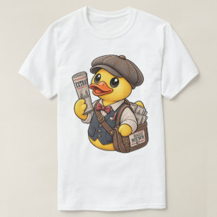 Rubber Duck Paper Boy Vintage Edition T-Shirt