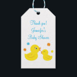 Rubber Duck Party Favour Tags<br><div class="desc">These adorable rubber duck tags are perfect for personalizing your party favours. You can personalize the front and back of the tags! Matching items available in our store.</div>