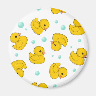 Rubber Duck Pattern Magnet