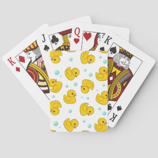 Rubber Duck Pattern Playing Cards