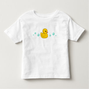 Rubber Duck Pattern Toddler T-shirt